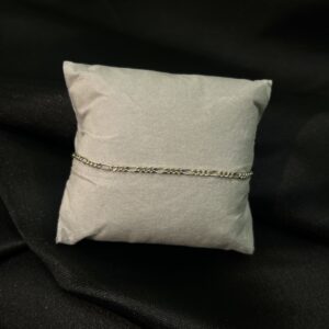 Pulsera con Eslabón Tipo Cordón Baiano: Elegancia Texturizada