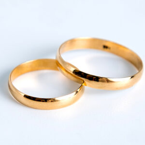 Argollas Media Caña 3x3