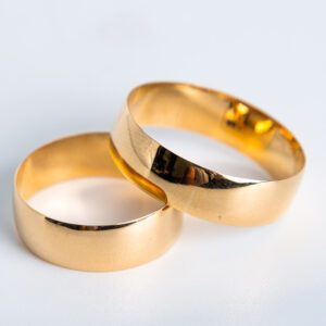 Argollas Media Caña 6x6