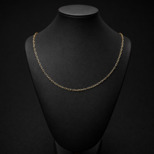 Cadena Limada en Oro 18K – 50 cm (7.64 g)